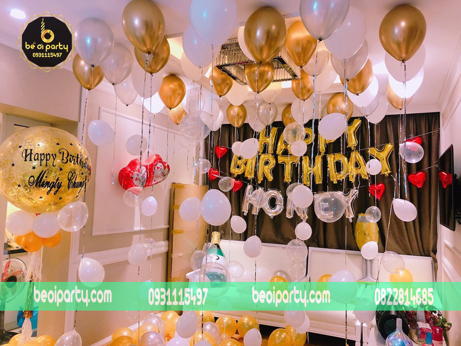Dịch vụ trang trí bong bóng sinh nhật đẹp cùng Decor Birthday